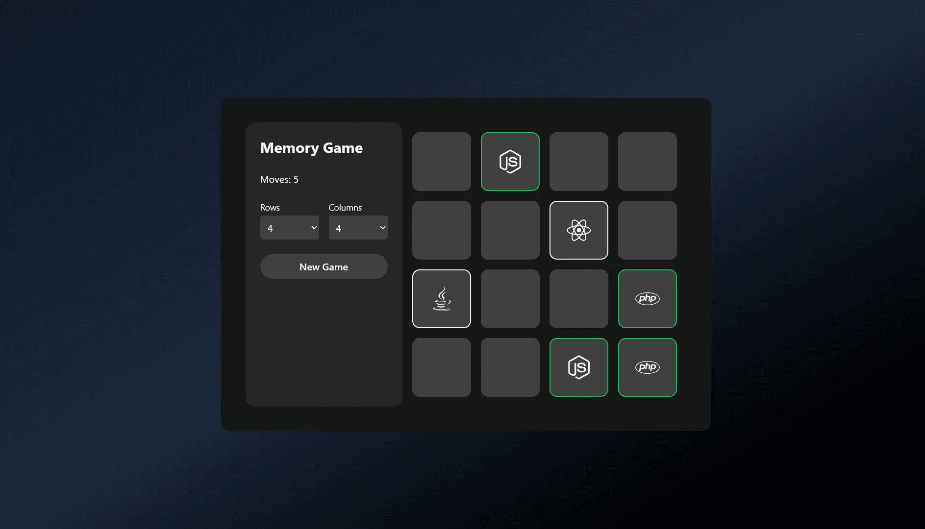 Memory Game preview